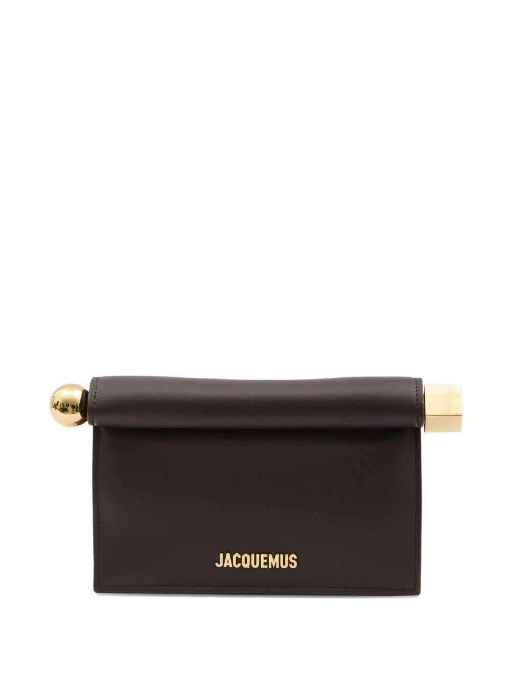 JACQUEMUS Clutch bag 'Rond Carré'  piccola 