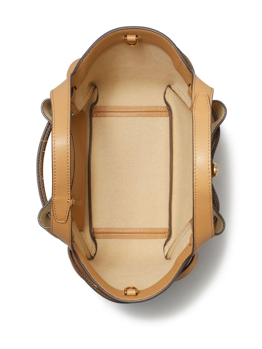 TORY BURCH Borsa a mano Romy in pelle martellata con tracolla rimovibile 
