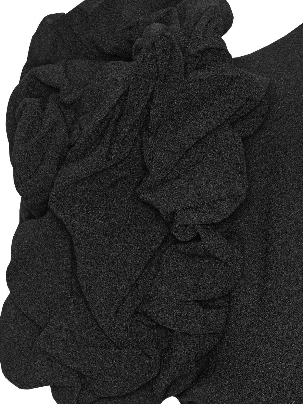 ROTATE Abito midi con maniche a palloncino 