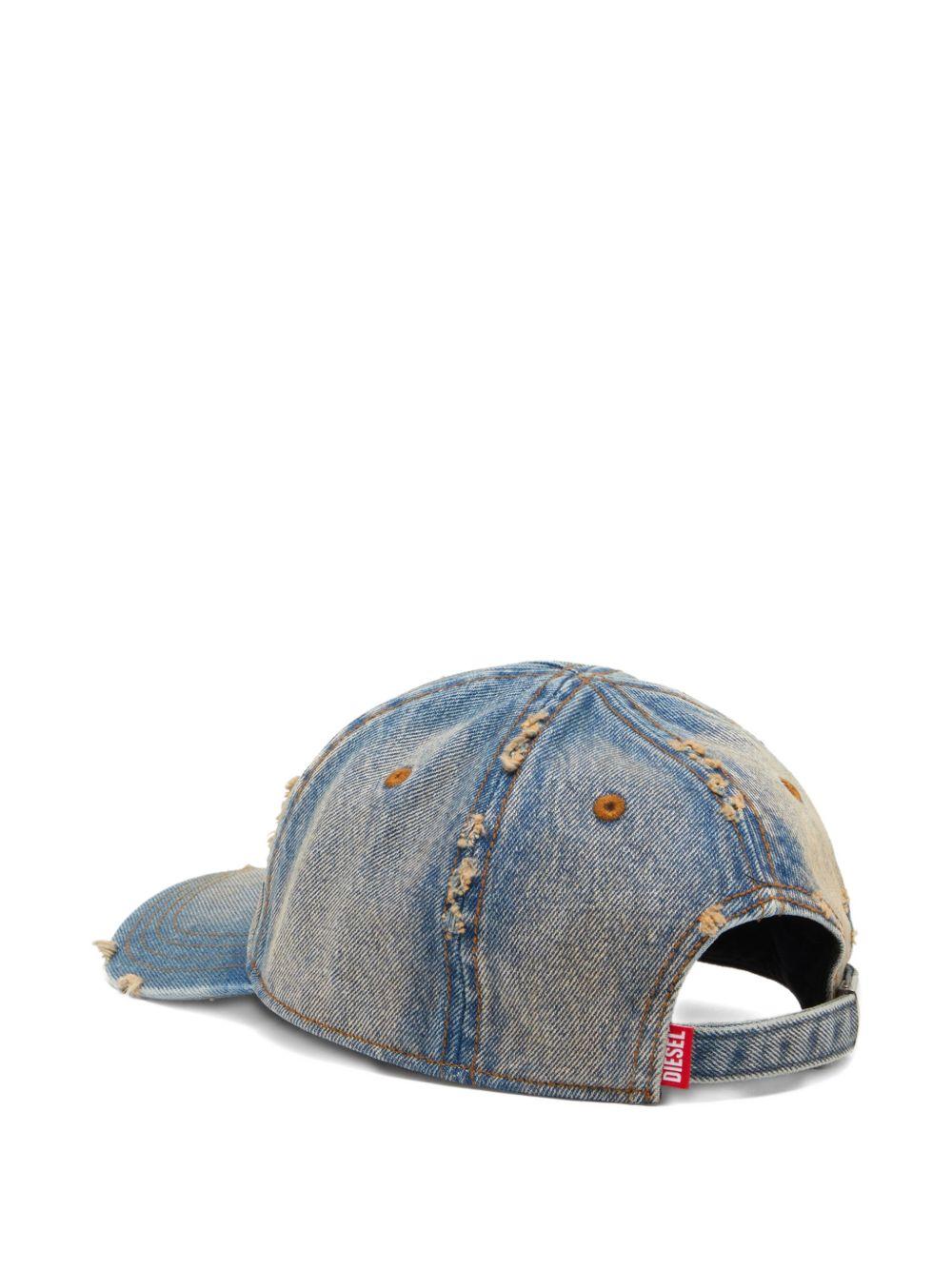 DIESEL Cappello da baseball in jeans 