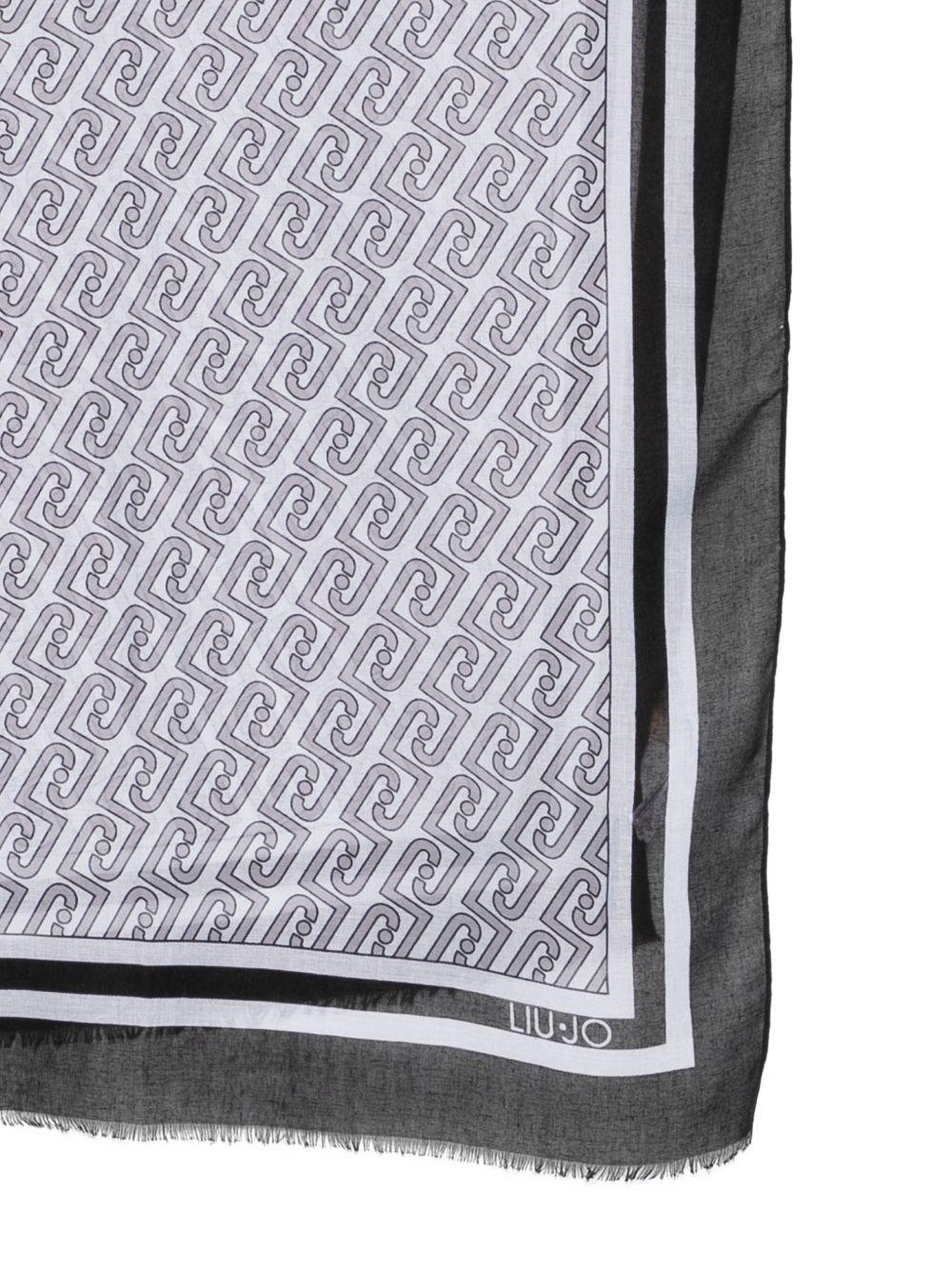 LIUJO Foulard bianco e nero 