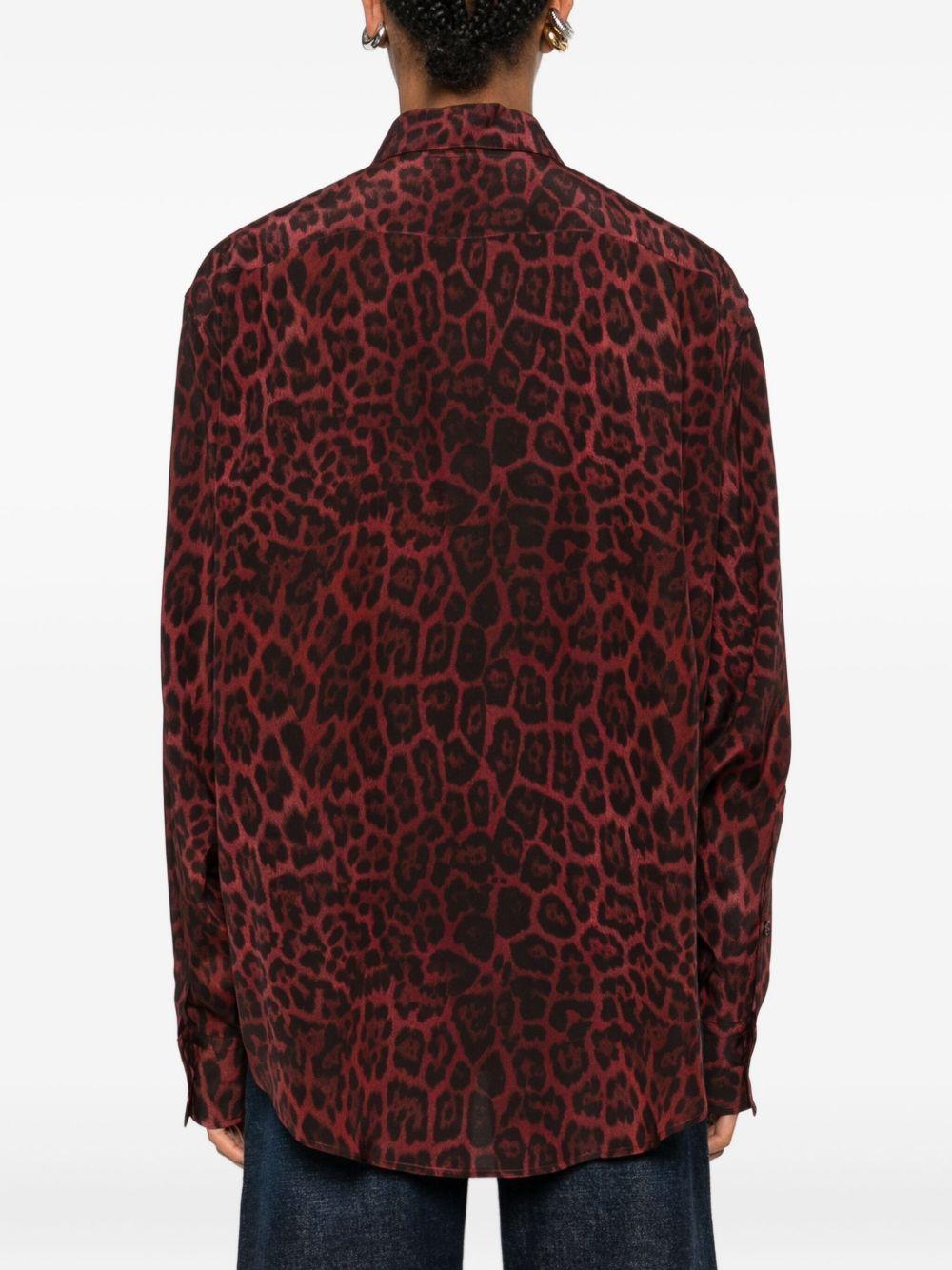 STELLA MCCARTNEY Camicia in seta con stampa 