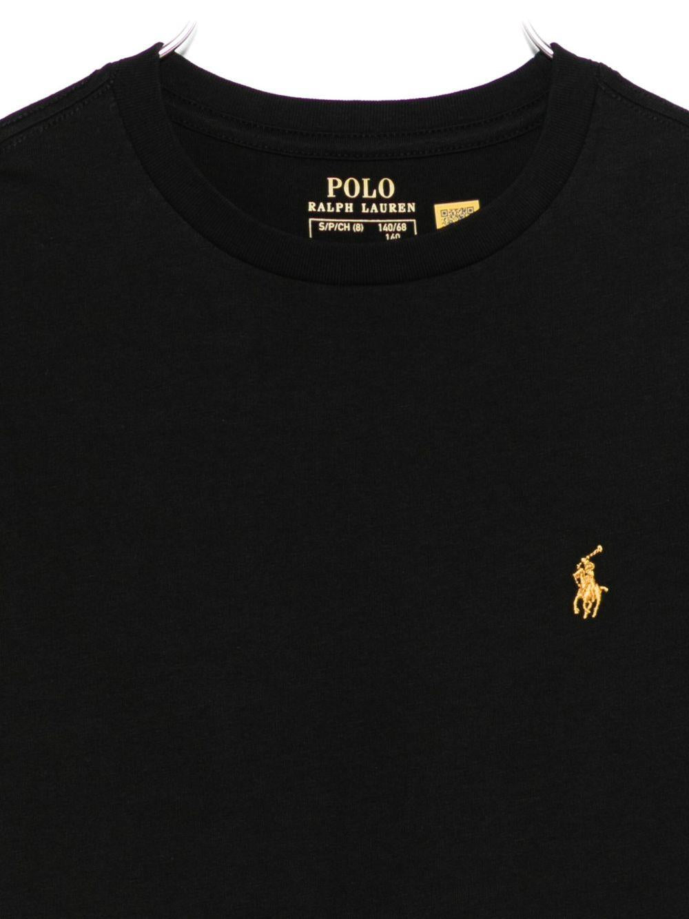 POLO RALPH LAUREN T-shirt in cotone con logo 