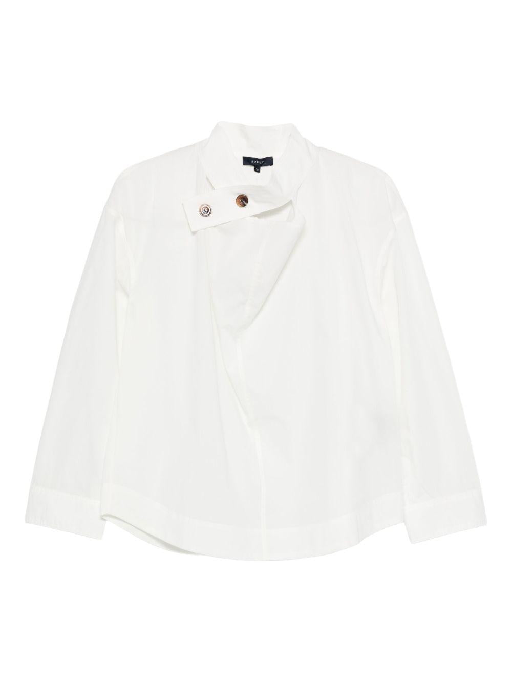 SOEUR Blusa 'Felicite' in cotone bianco 