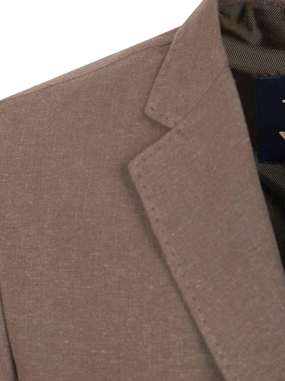 HERNO Blazer monopetto marrone 