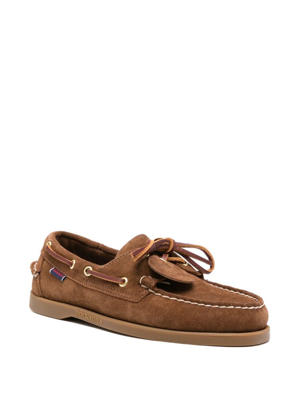 SEBAGO Mocassini in suede marrone Portland Artisan 
