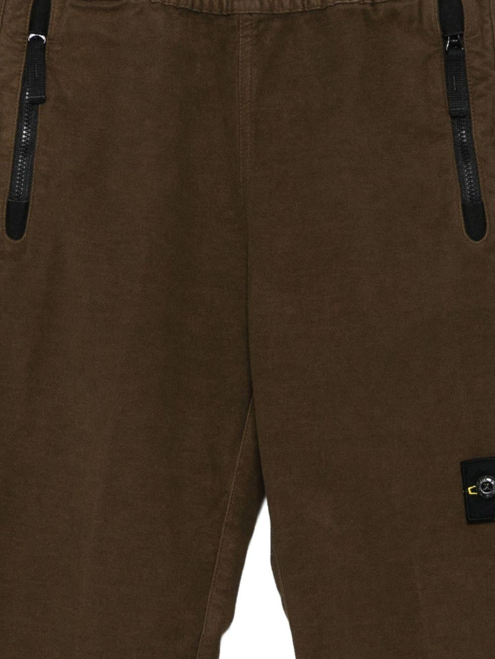 STONE ISLAND Pantaloni sportivi con logo 
