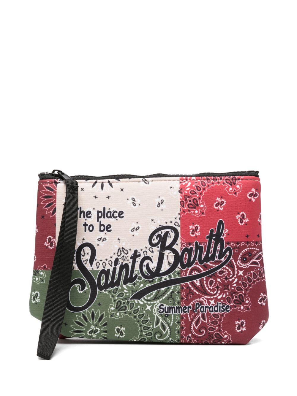 MC2 SAINT BARTH Pochette Aline con stampa paisley 