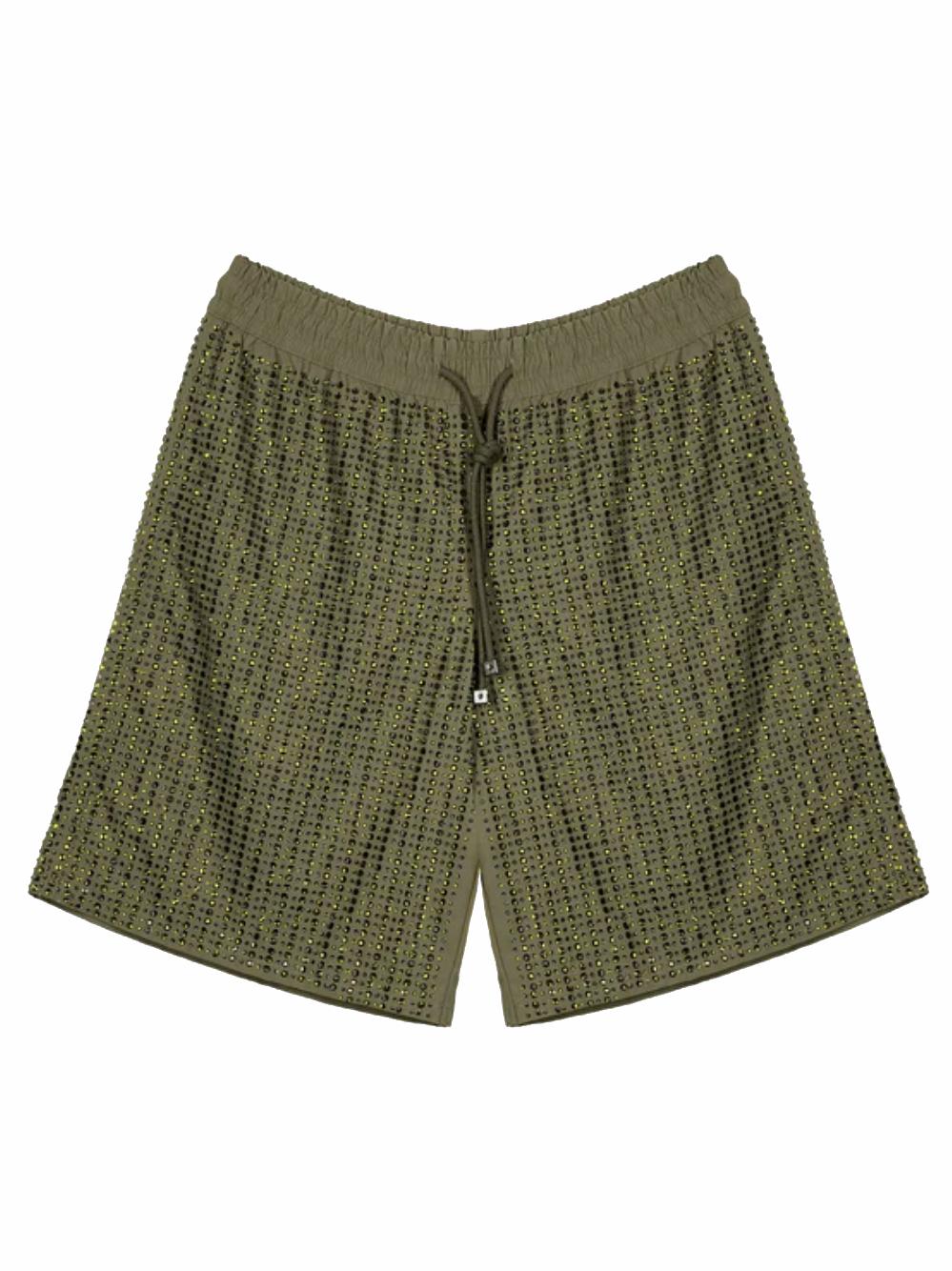 VENUJA Shorts Malibu con strass all-over 