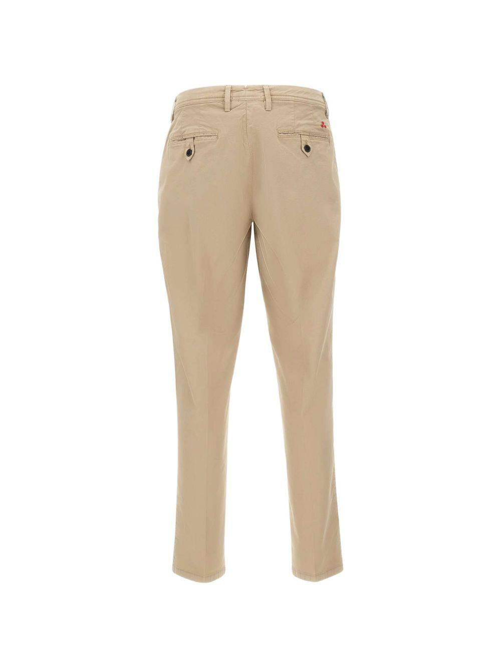 PEUTEREY Pantaloni in cotone beige casual 