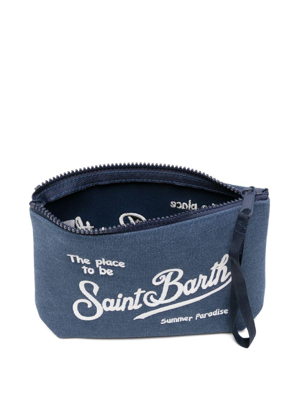 MC2 SAINT BARTH Pochette clutch bag Alina blu 