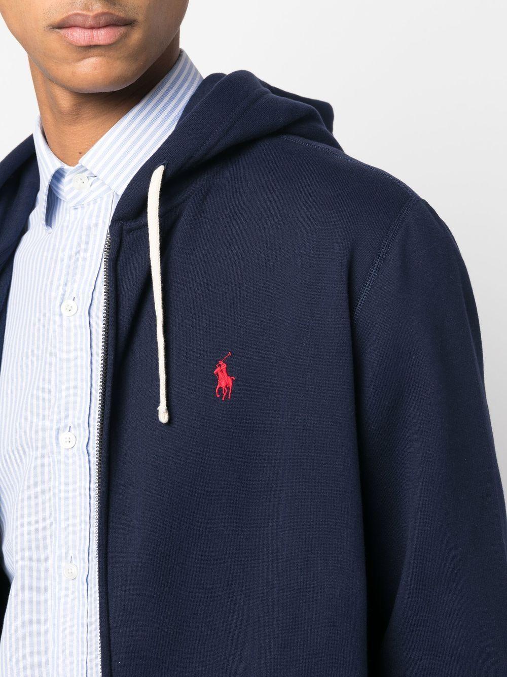 POLO RALPH LAUREN Felpa con cappuccio con logo 