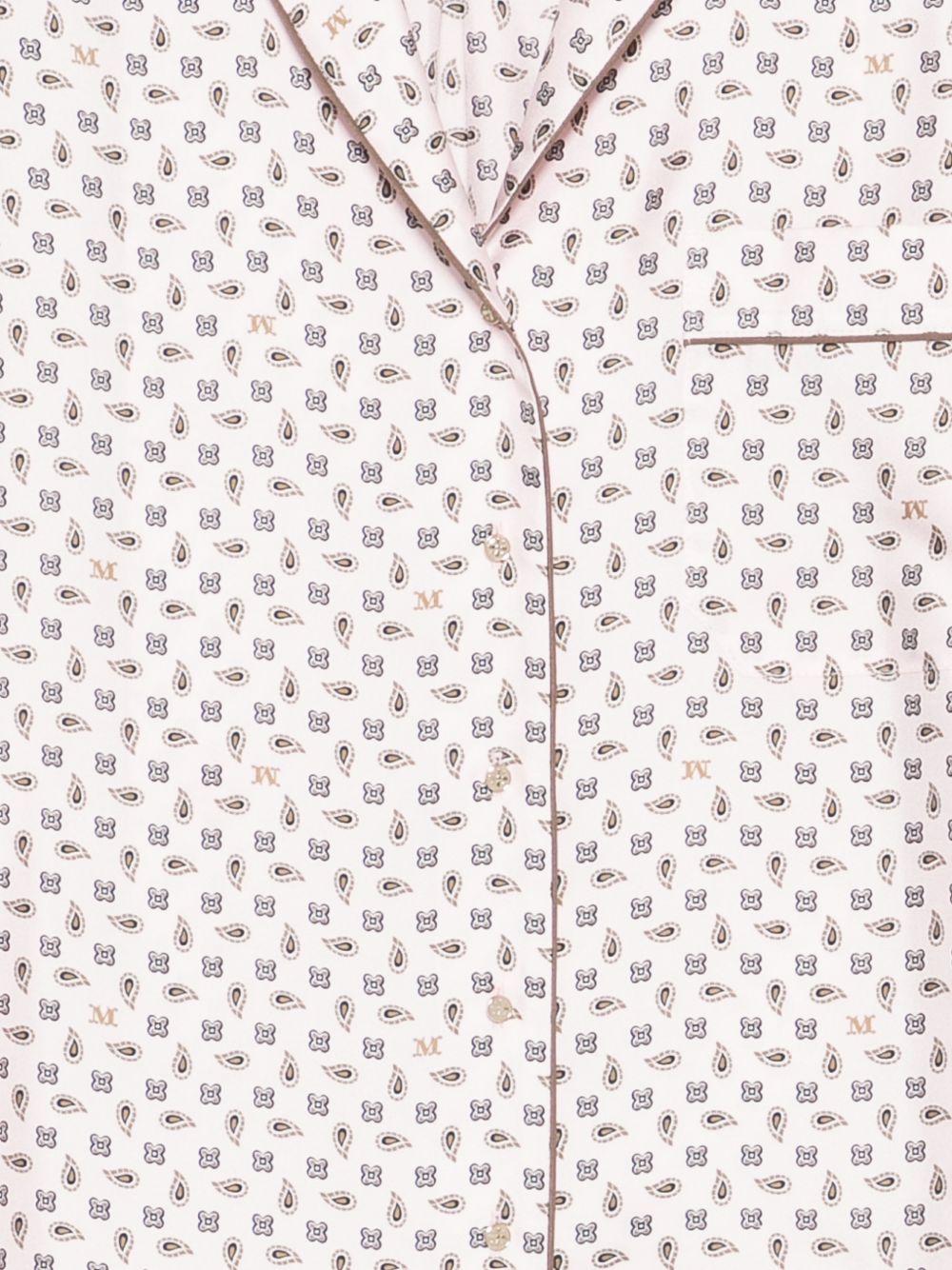 MAX MARA Camicia Disco in seta con tasca 
