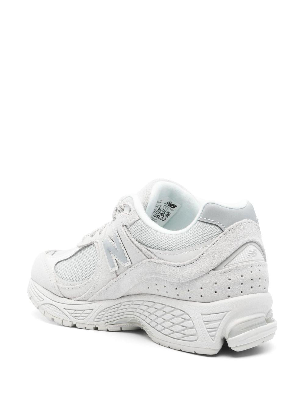 NEW BALANCE Sneakers unisex in camoscio e tela grigio chiaro 