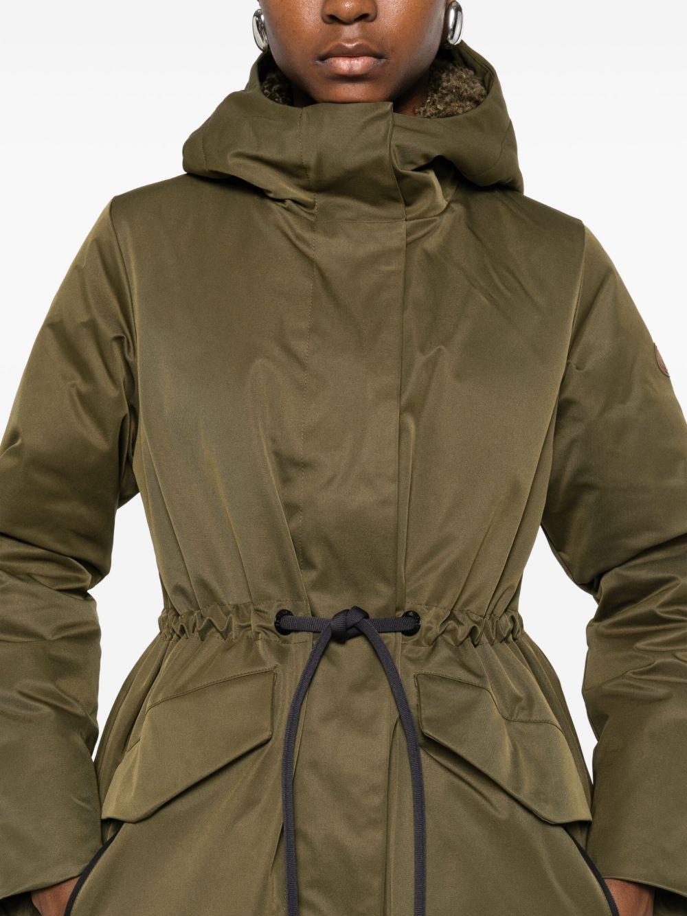 SAVE THE DUCK Parka lungo 'Joel' verde 