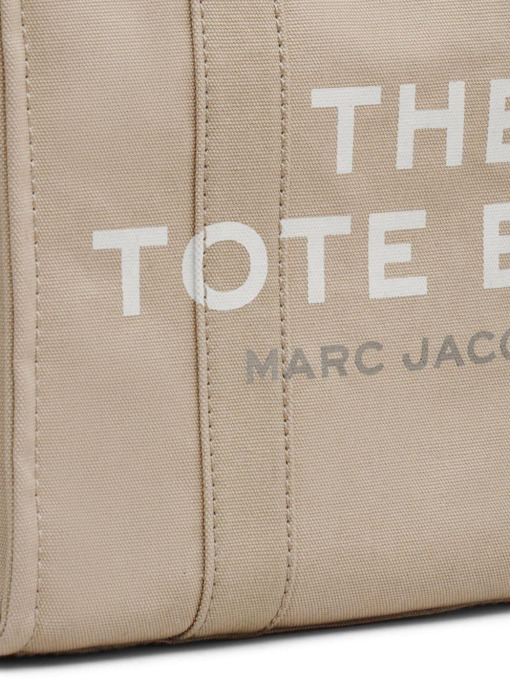 MARC JACOBS Borsa tote 'The Canvas Media' in cotone beige 
