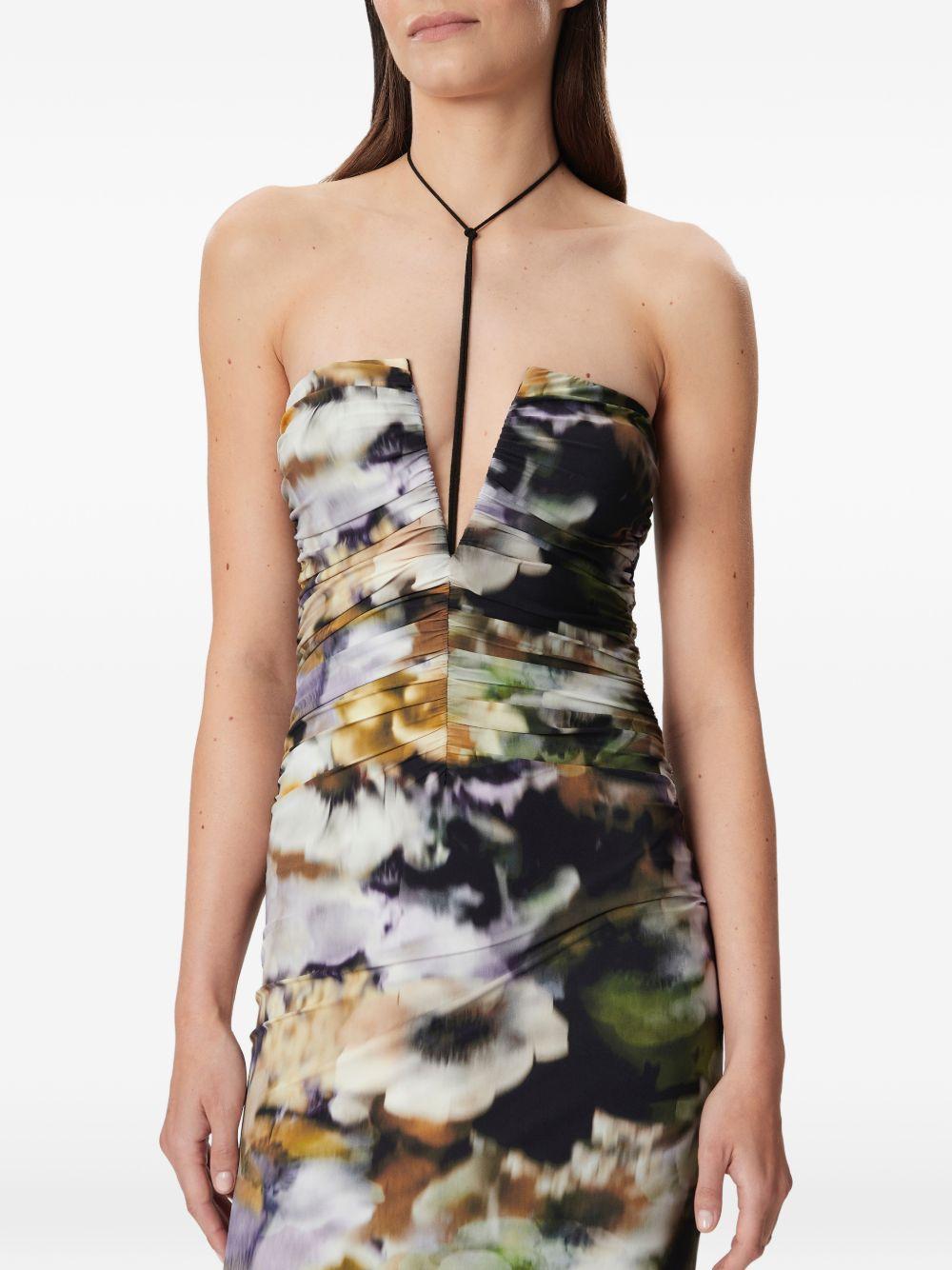 AMAZUIN Abito midi Natalie Faded Floral 