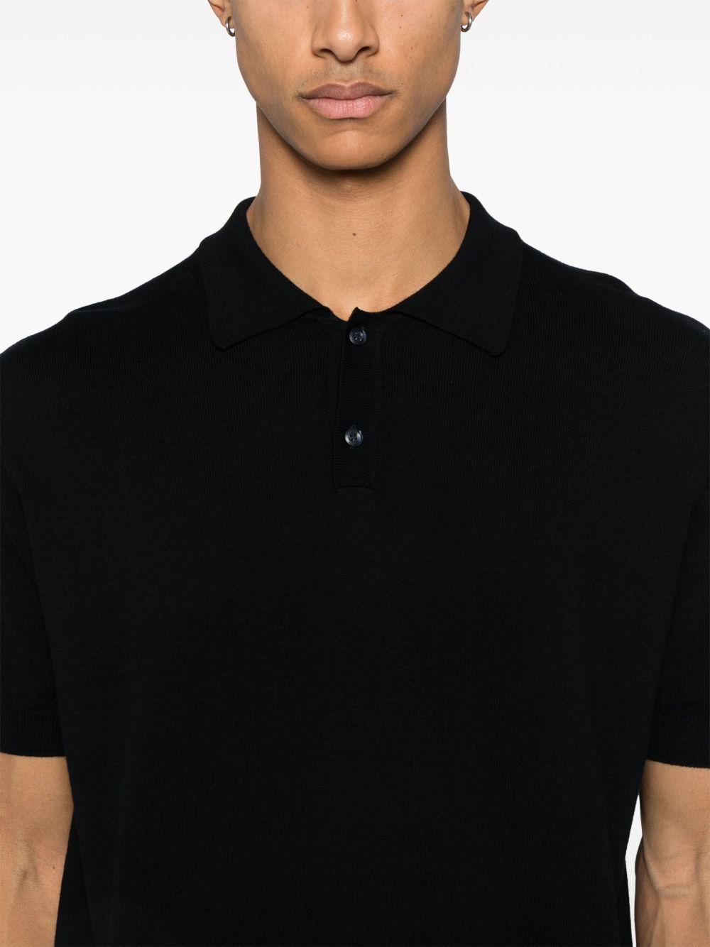 WOOLRICH Polo in cotone blu 