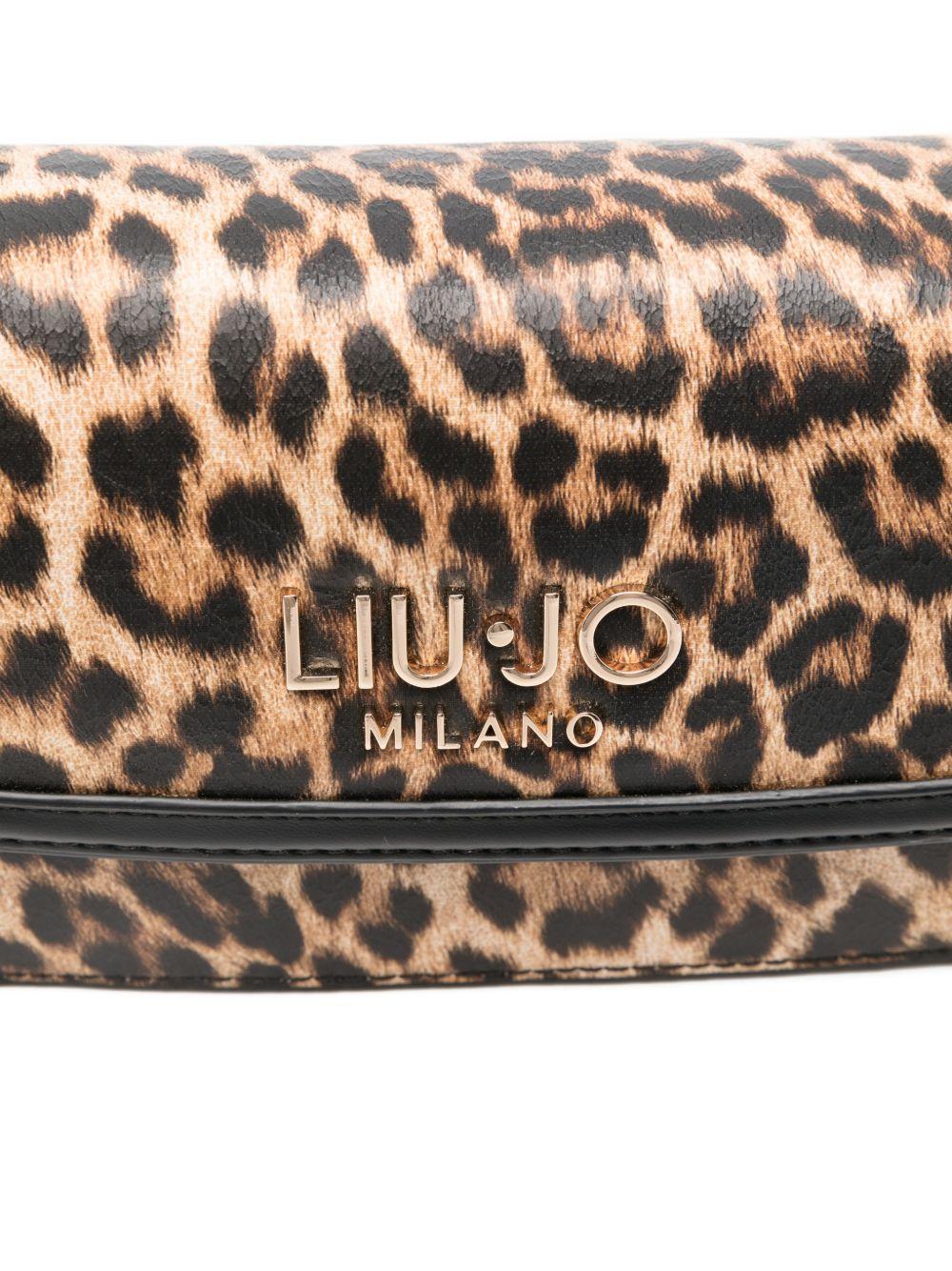 LIUJO Borsa a tracolla leopardata 