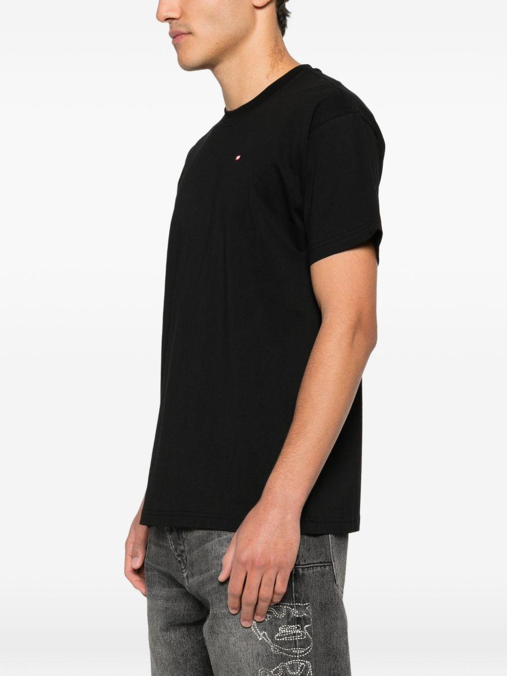 DIESEL T-shirt in cotone nero 