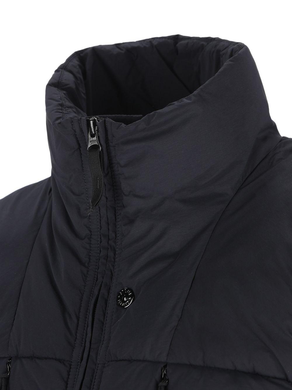 STONE ISLAND Gilet blu con tasche 