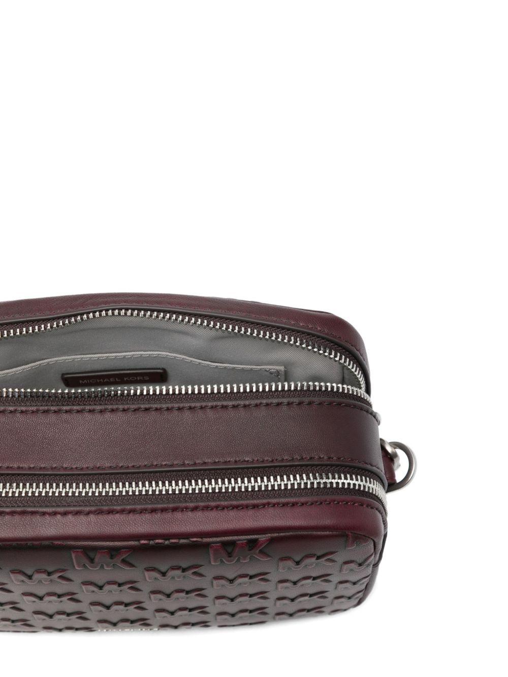 MICHAEL KORS Borsa a spalla con catena e logo 