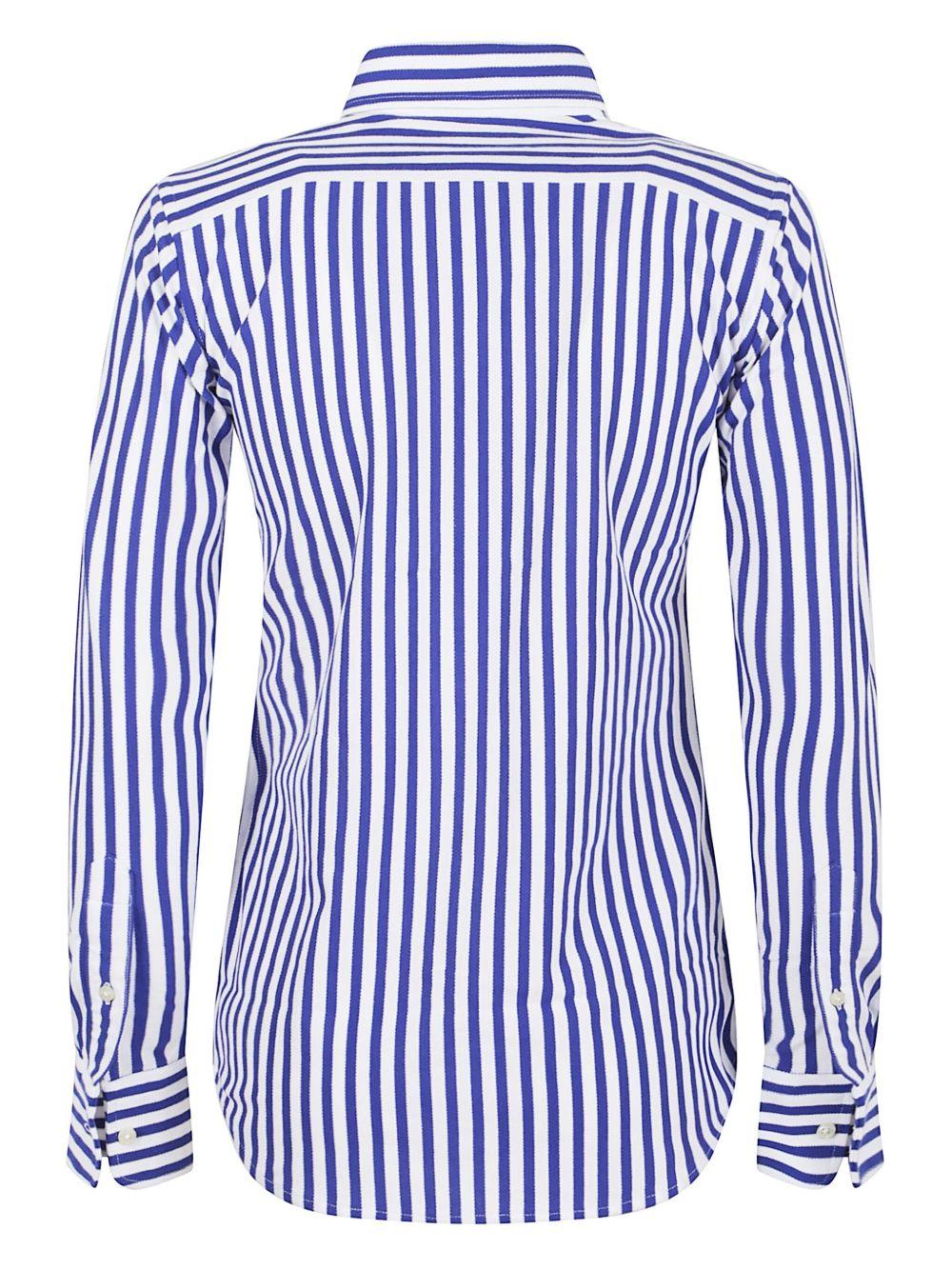 POLO RALPH LAUREN Camicia a righe con logo Polo 