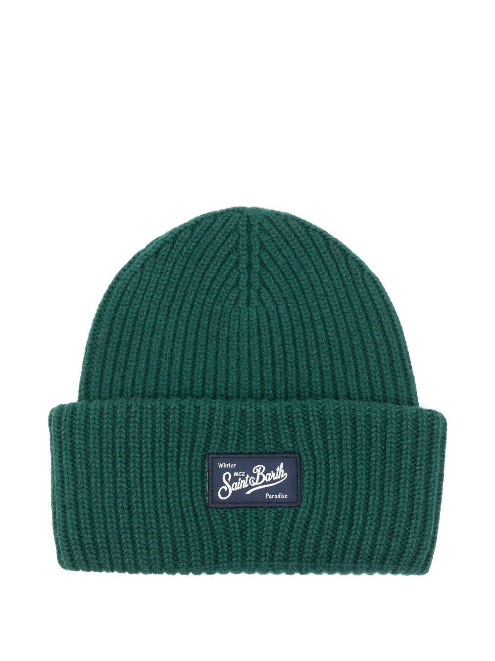 MC2 SAINT BARTH Berretto 'Berry' verde 