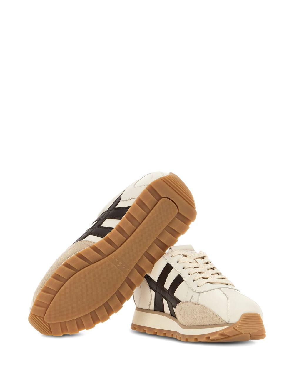 HOGAN Sneakers  beige e nere 