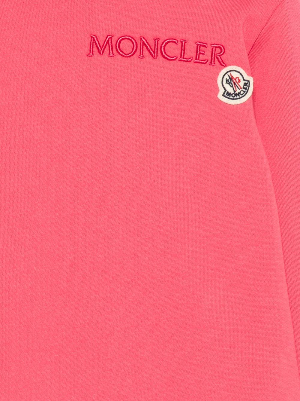 MONCLER Felpa con cappuccio e logo 