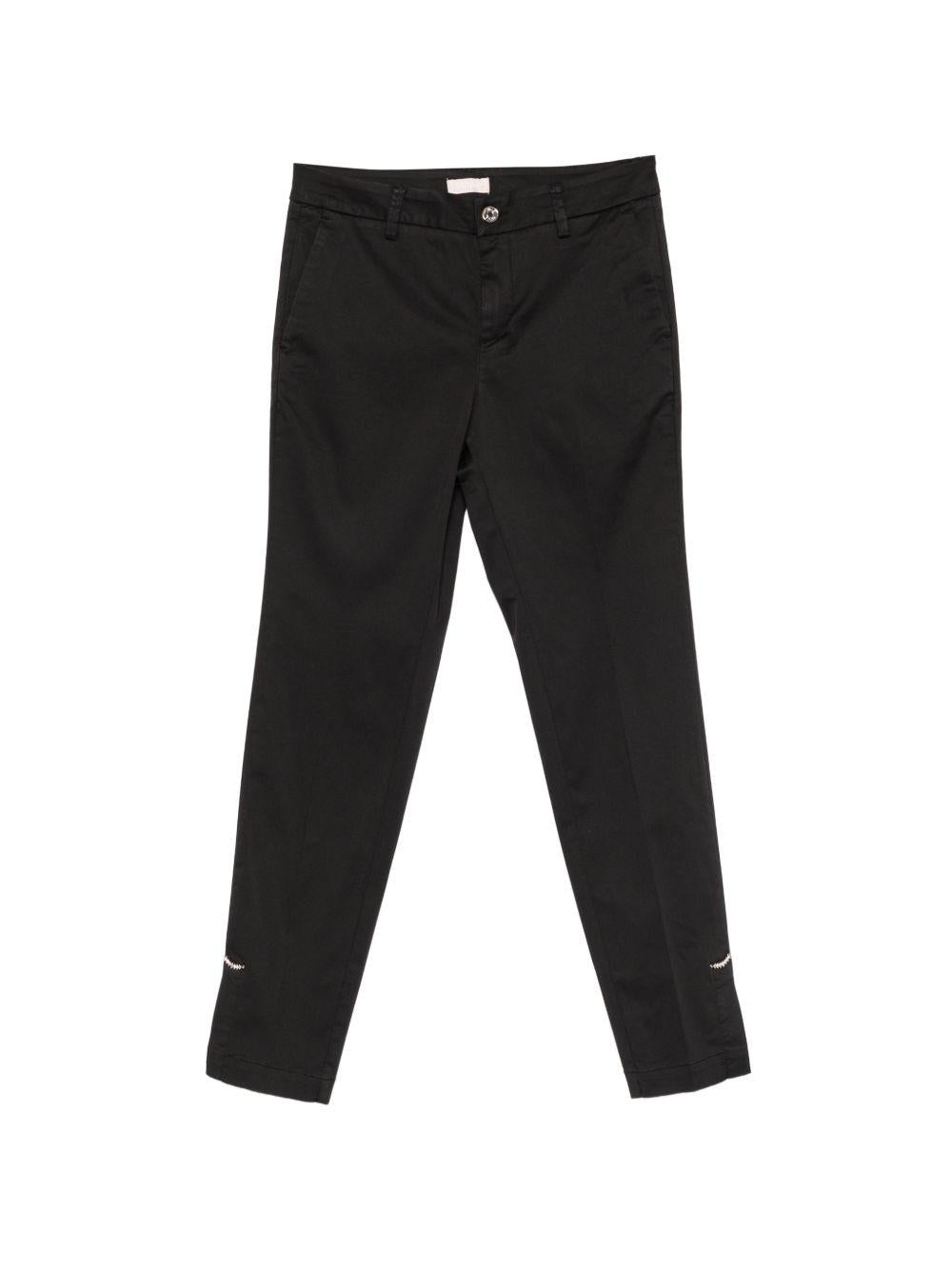 LIUJO Pantaloni classici neri 