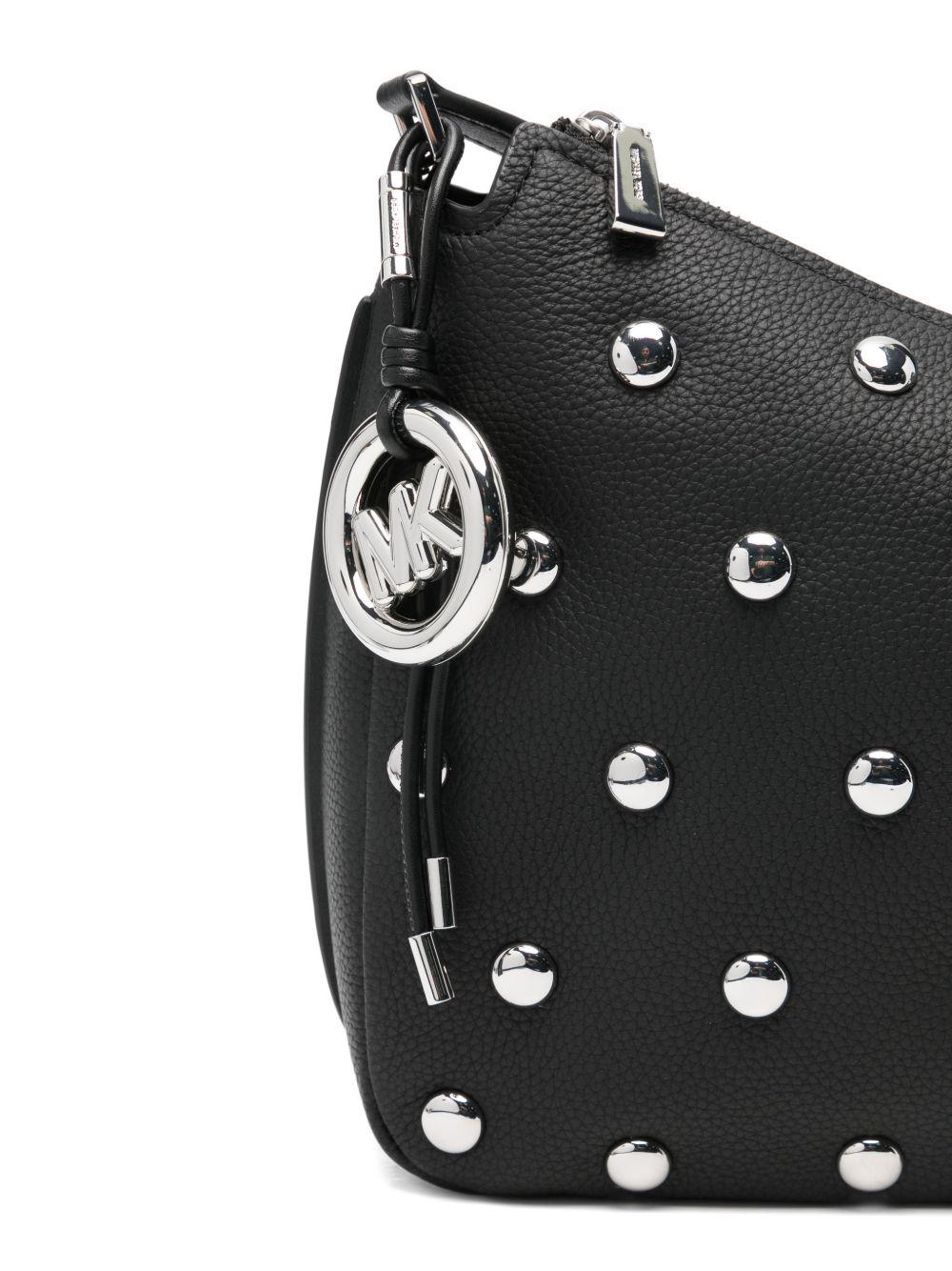 MICHAEL KORS Borsa a spalla nera con borchie 