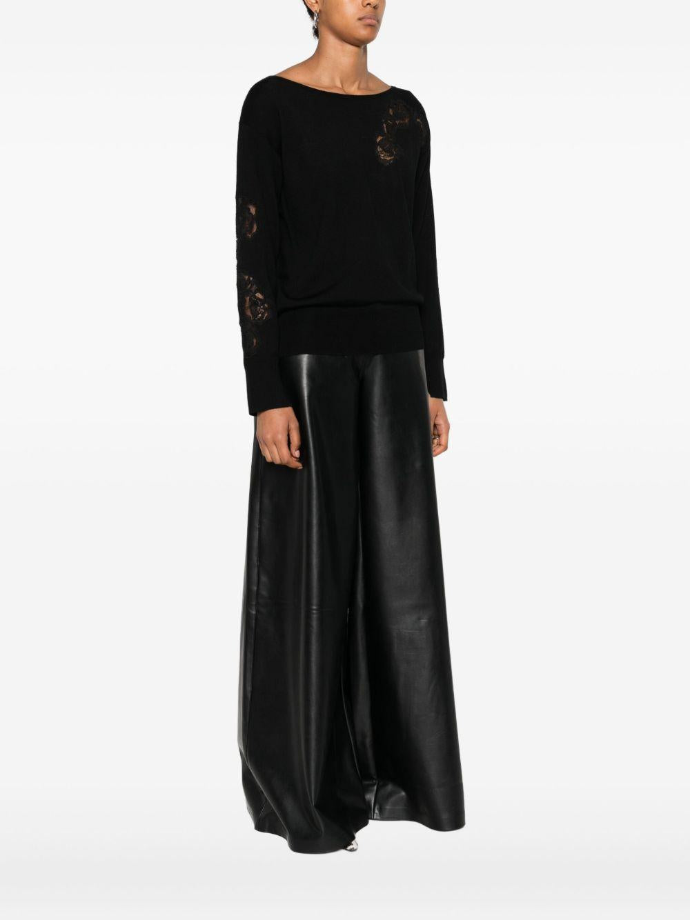 BLUGIRL Maglione con decorazione in pizzo 