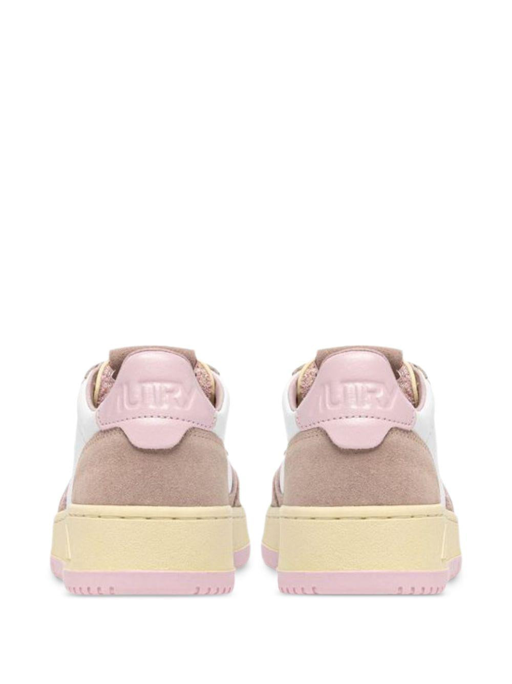 AUTRY Sneakers Medalist bianche e rosa 
