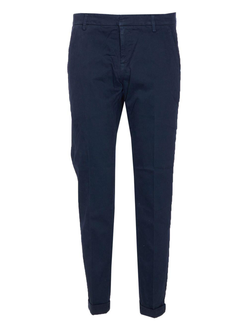 DONDUP Pantaloni 'Gaubert' slim in cotone blu 