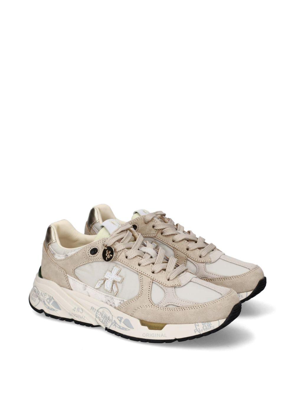 PREMIATA Sneakers con inserti imbottiti beige 
