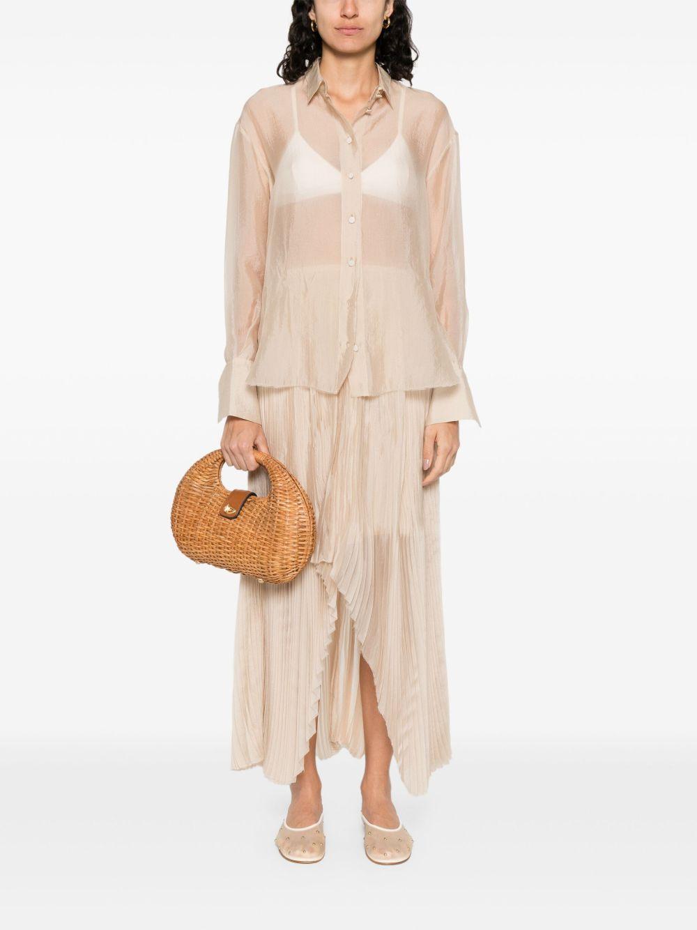 FORTE FORTE Camicia 'My Shirt' beige chiaro 