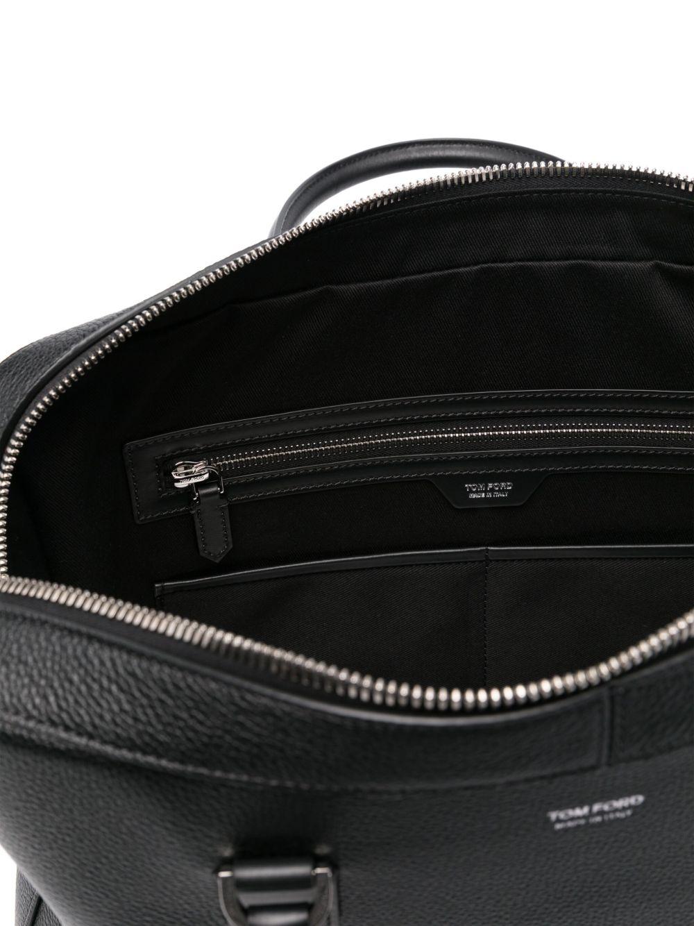 TOM FORD Borsa a tracolla in pelle di vitello nera 