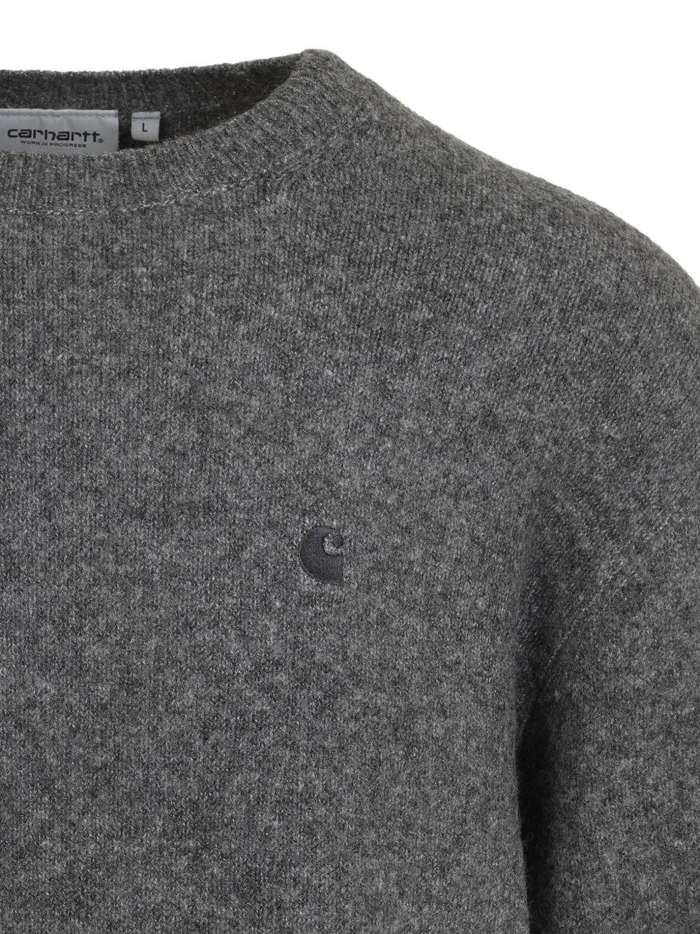 CARHARTT WIP Felpa girocollo color grigio 