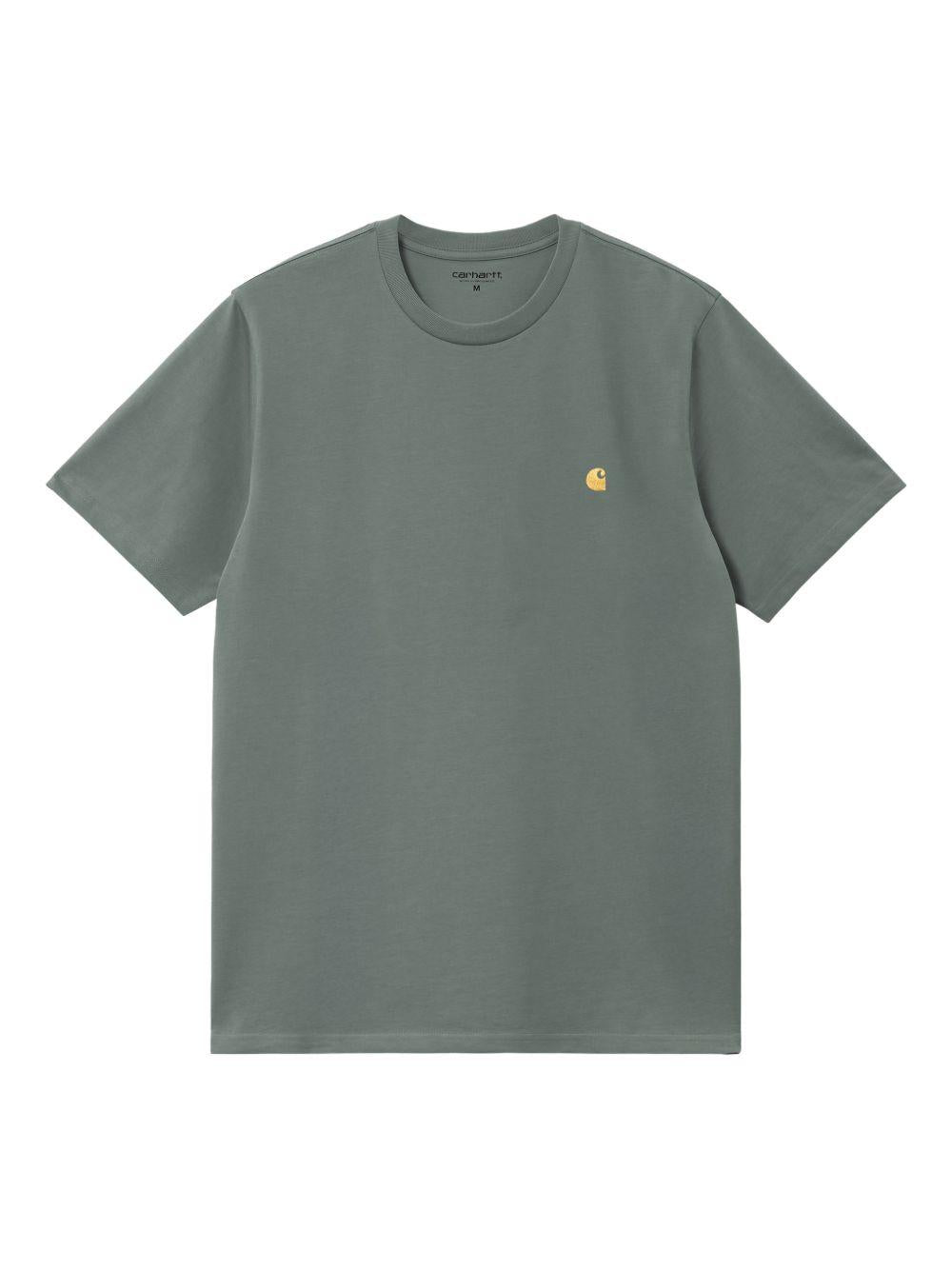 CARHARTT WIP T-Shirt 'Chase' girocollo in cotone con logo 
