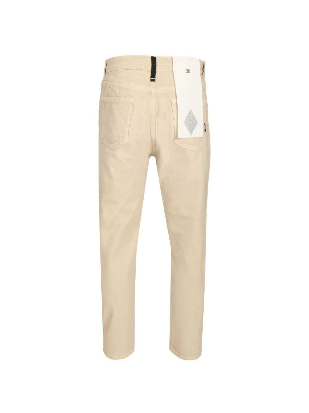 AMISH Jeans lunghi Jeremiah color crema 