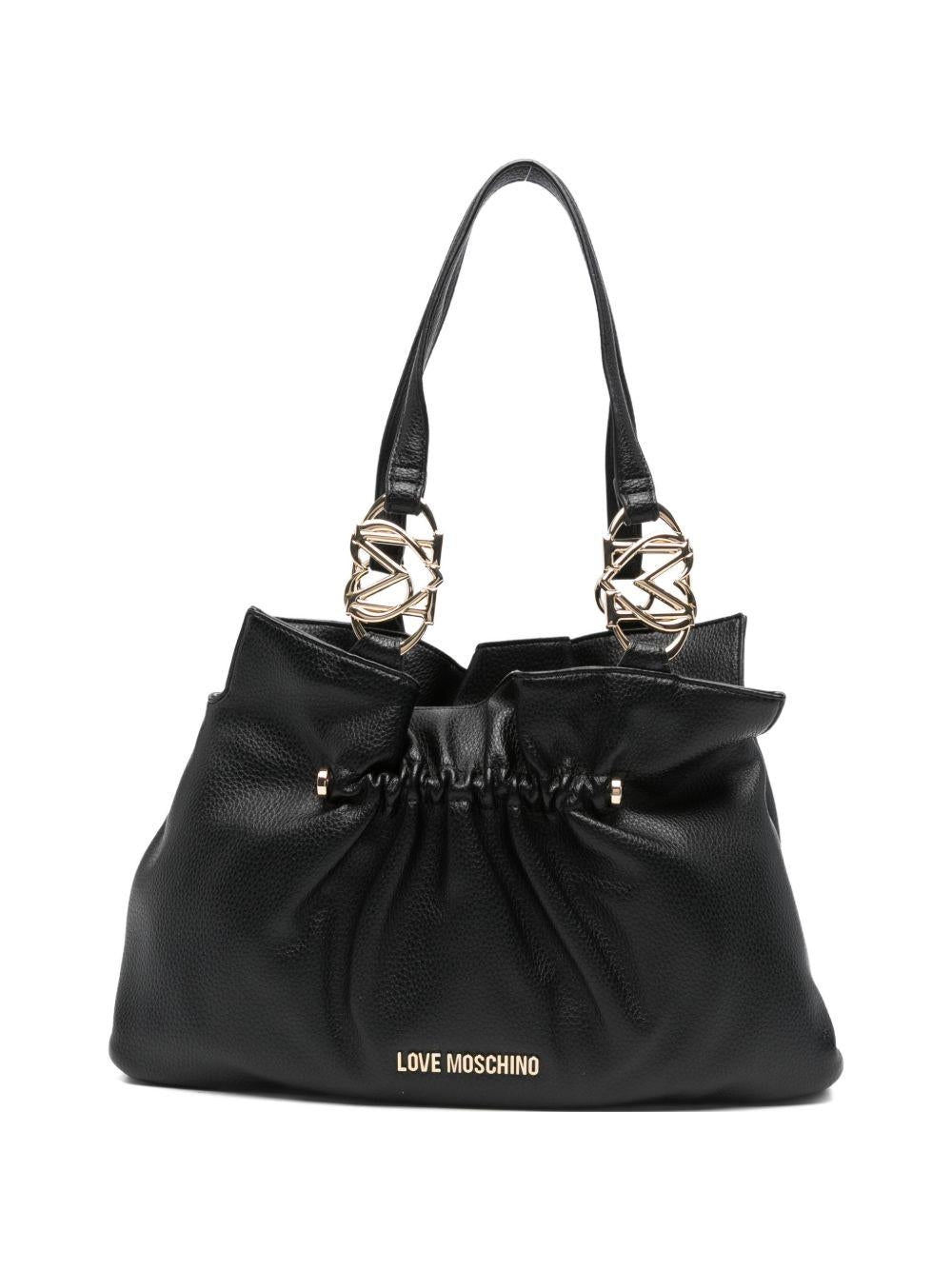LOVE MOSCHINO Borsa a spalla nera 