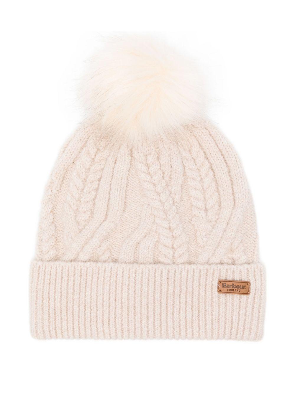 BARBOUR Berretto con pompon 