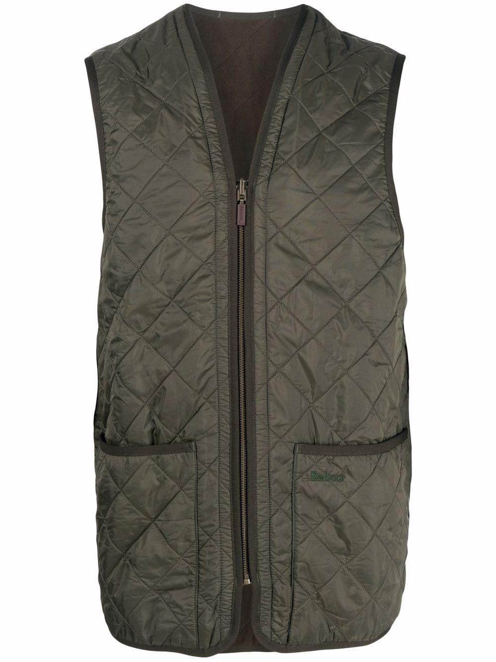 BARBOUR Gilet con cerniera 'Polarquilt' 