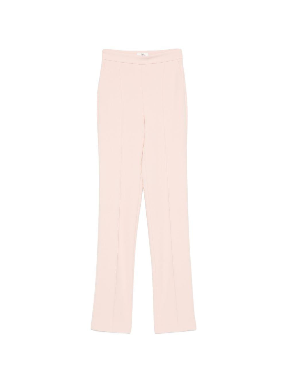 ELISABETTA FRANCHI Pantaloni beige ampi 