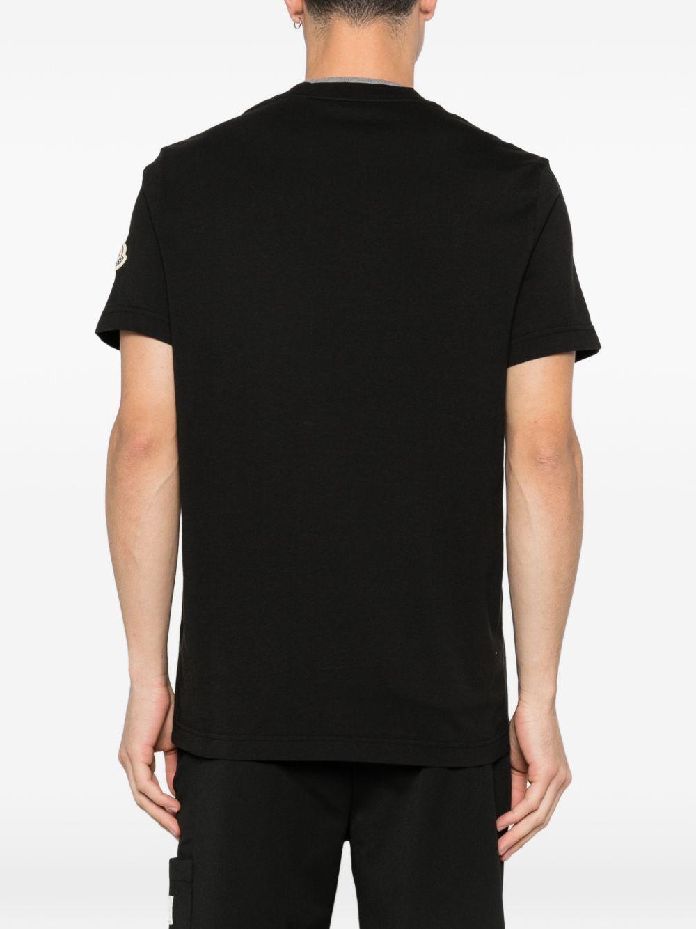 MONCLER T-shirt in cotone con logo 