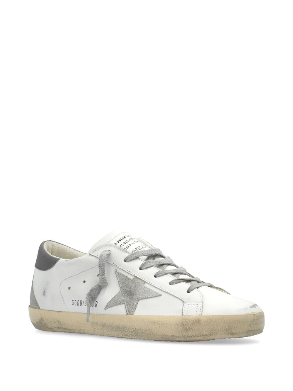 GOLDEN GOOSE Sneakers 'Super Star' in pelle bianca 
