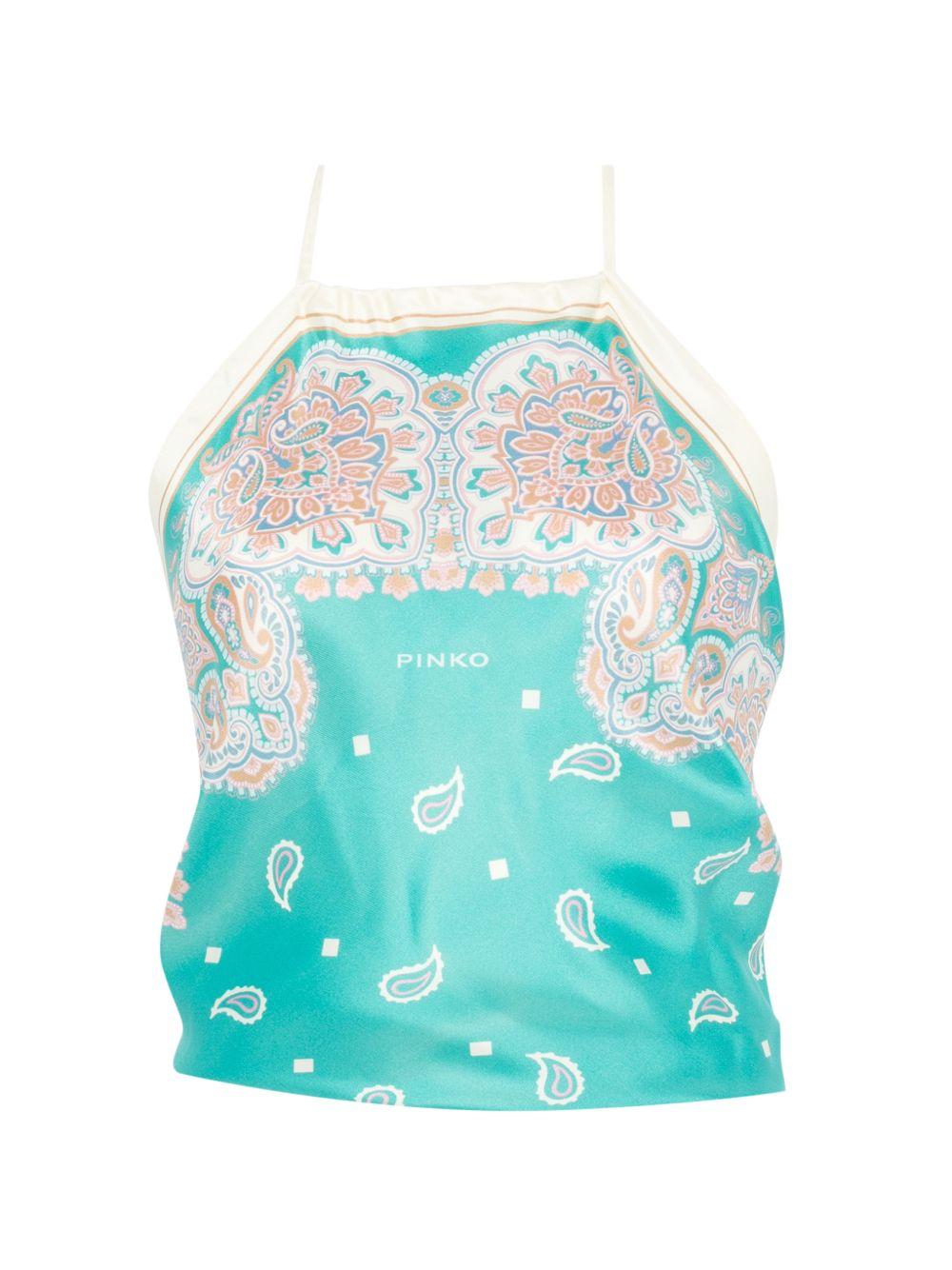 PINKO Top halter 'Synchro' 