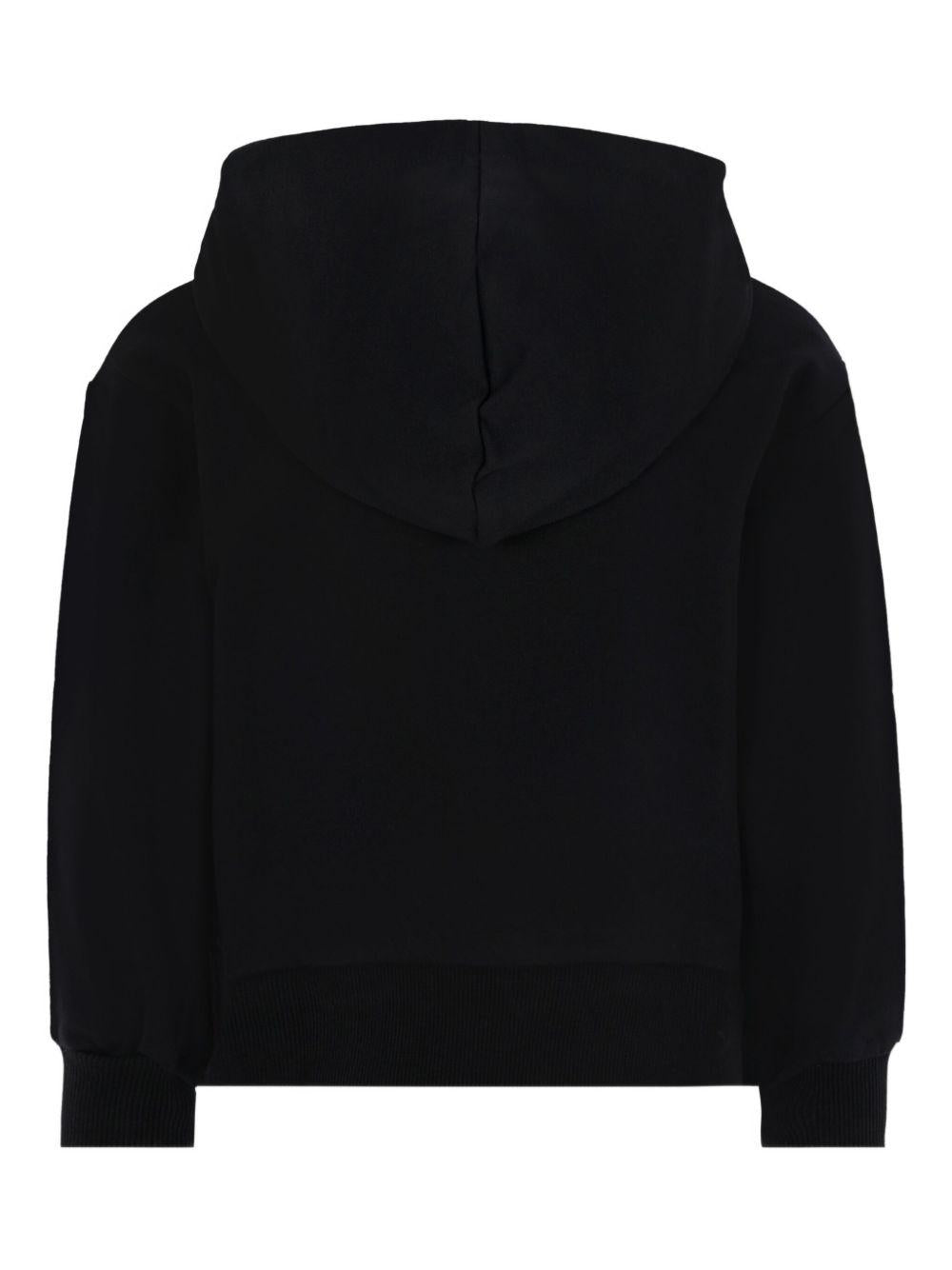 MOSCHINO Felpa in cotone con logo 