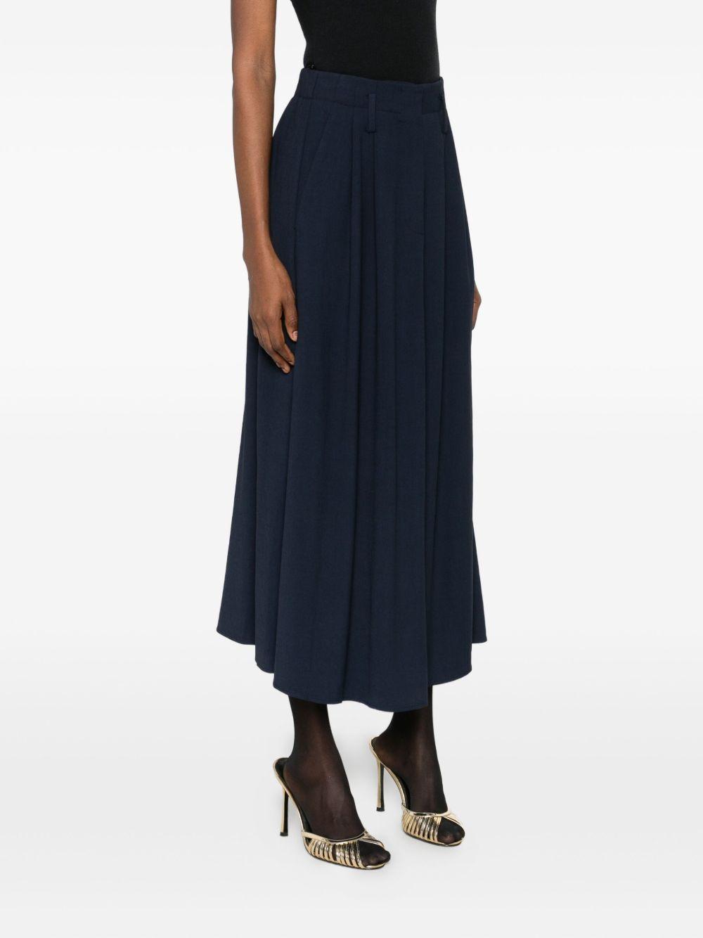 FORTE FORTE Gonna lunga My Skirt plissettata 